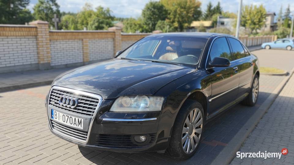 Audi A8 D3 32 fsi LPG Quatro Białystok