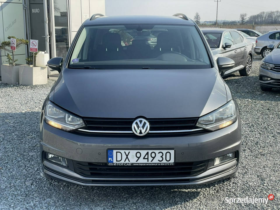 Volkswagen Touran 14 TSI 150 2017r ACC Front możliwa zamiana sprzedam