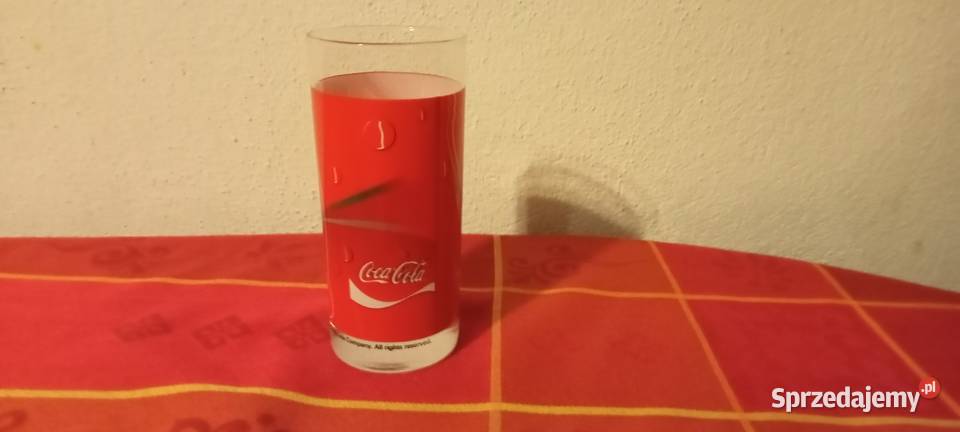 Szklanka coca cola motyw butelka Warszawa