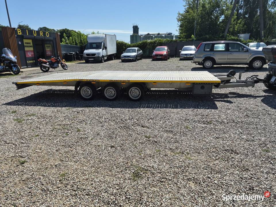 LAWETA 3 osiowa SUPER STAN 2021r Grajewo