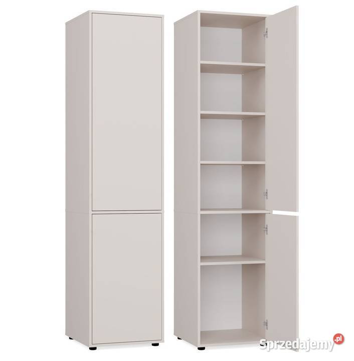 Szafka wysoki słupek Atlanta 2D kaszmir 209 50cm