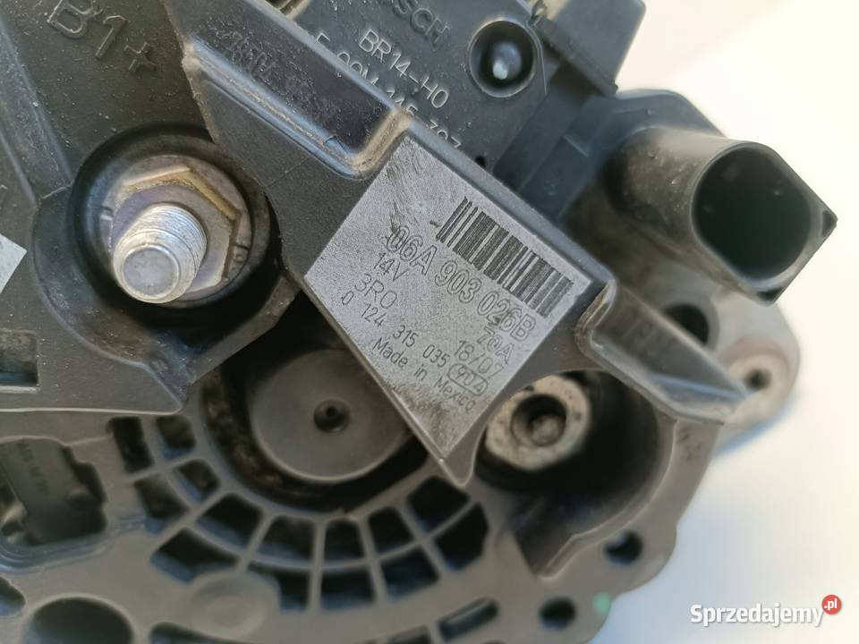 ALTERNATOR VW Beetle 16 8V 70A 06A903026B Chełm