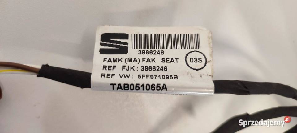 CUPRA FORMENTOR WIĄZKA ZDERZKA PRZÓD 5FF971095B sprzedam