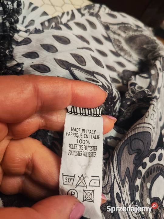 Bluzeczka nietoperz oversize czarny Bluzki i koszule Odzież damska Piaseczno