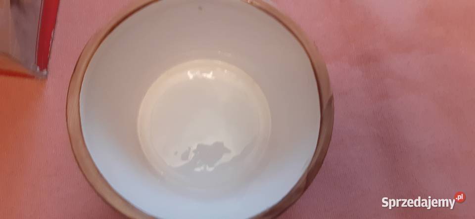 Porcelanowy ozdobny świąteczny pojemnik na Warszawa