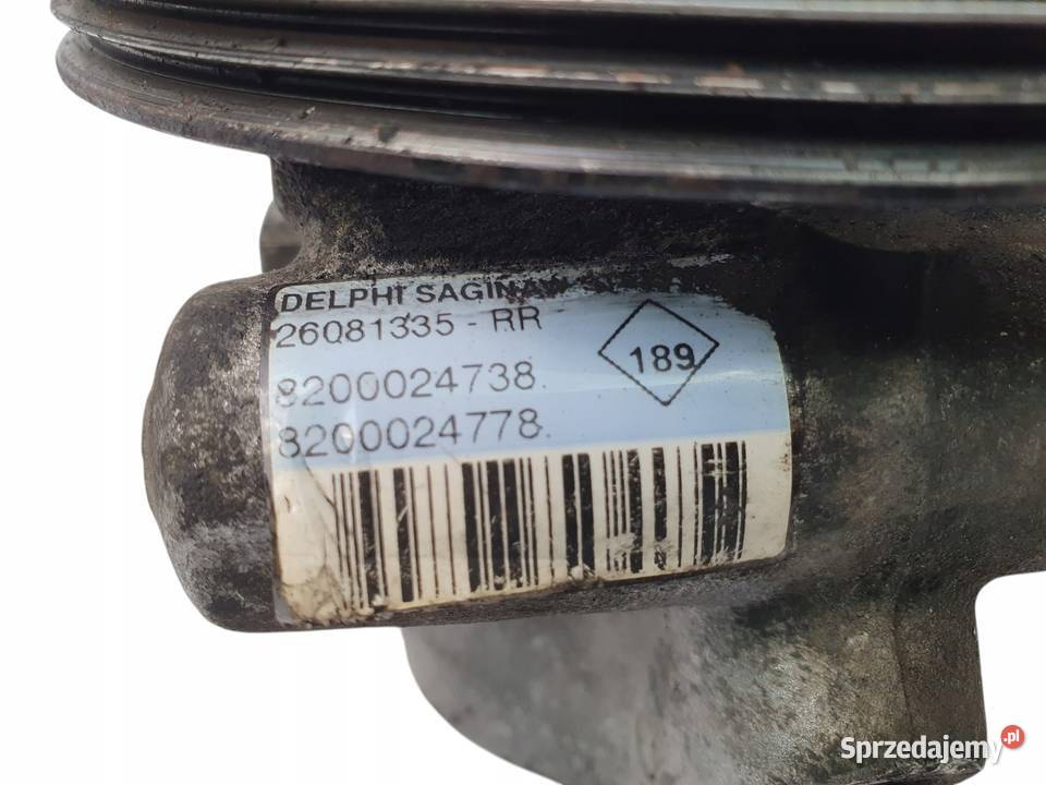 POMPA WSPOMAGANIA Renault Trafic Opel Vivaro 20 osobowe Chełm sprzedam