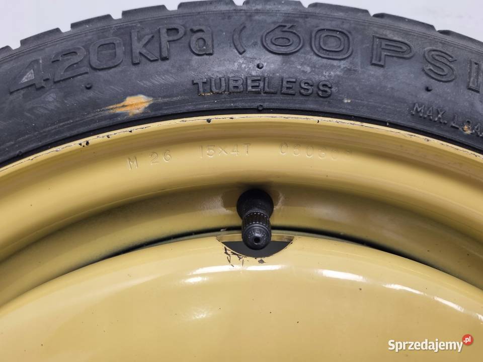 KOŁO DOJAZDOWE Mazda 6 5 Dojazdówka 11570 R15 Chełm