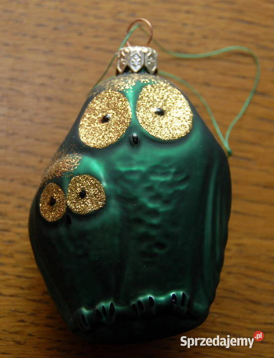 Bombka świąteczna Sowa leśna 10 Warszawa sprzedam