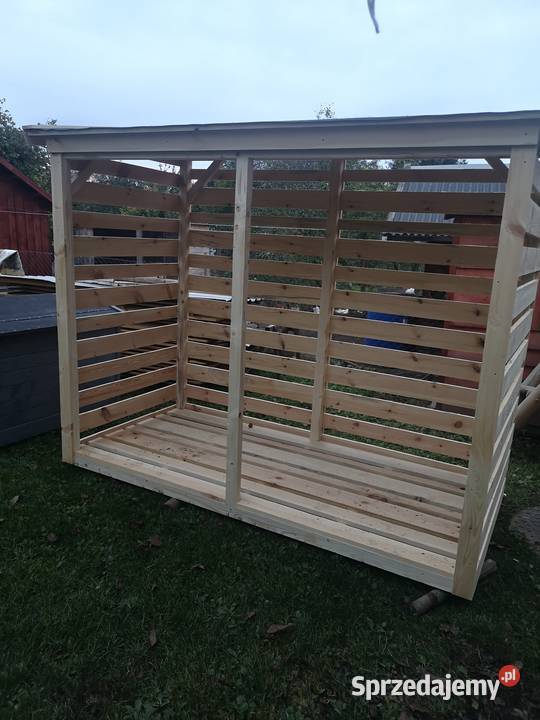 Sprzedam drewutnia schowek na drewno warmińsko-mazurskie Grądki sprzedam