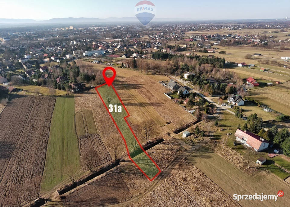 DZIAŁKA BUDOWLANA W BABICACH GMINA OŚWIĘCIM małopolskie Babice