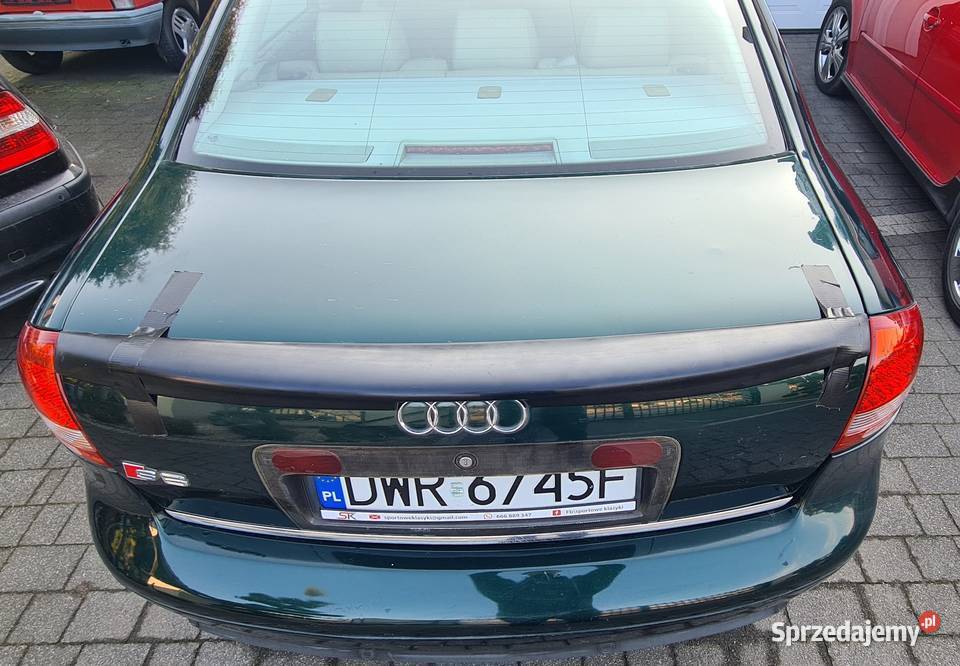 Spojler lotka na klape Audi A6 C5 sedan dolnośląskie Kobierzyce