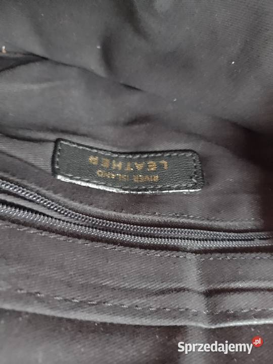 RIVER ISLAND Skórzana torebka kopertówka