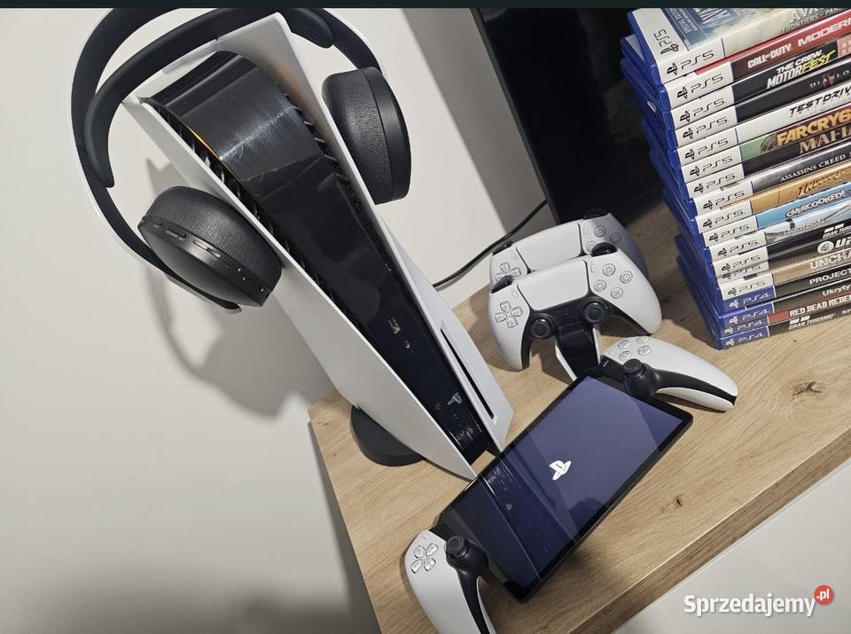MEGA ZESTAW Sony PlayStation 5 Napęd 825GB1TB Lublin