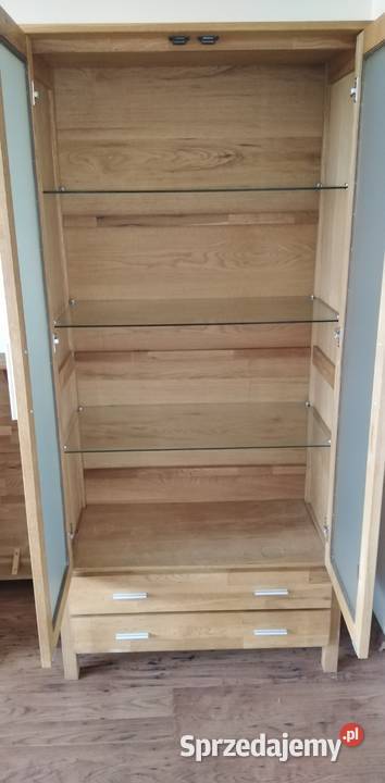 Witryna JYSK SILKEBORG olejowane drewno dąb 180cm kujawsko-pomorskie Bydgoszcz sprzedam