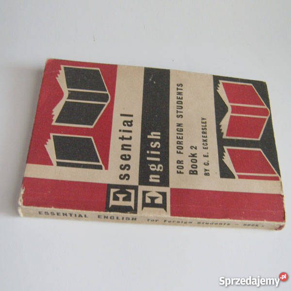 Essential english book 2 autor CE Eckersley Książki do nauki języka obcego śląskie Katowice