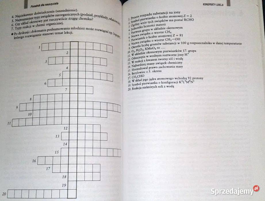 Chemia Poradnik i program Zakres podst M M Chełm