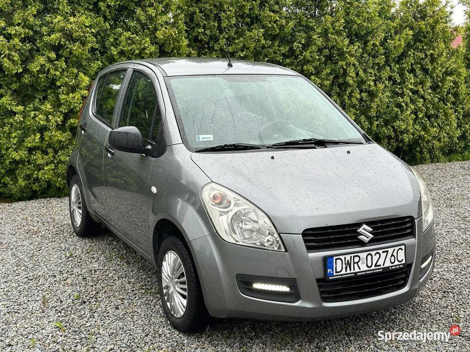 Suzuki Splash 10 Benzyna 2009 Mega Ekonomiczny dolnośląskie Wrocław