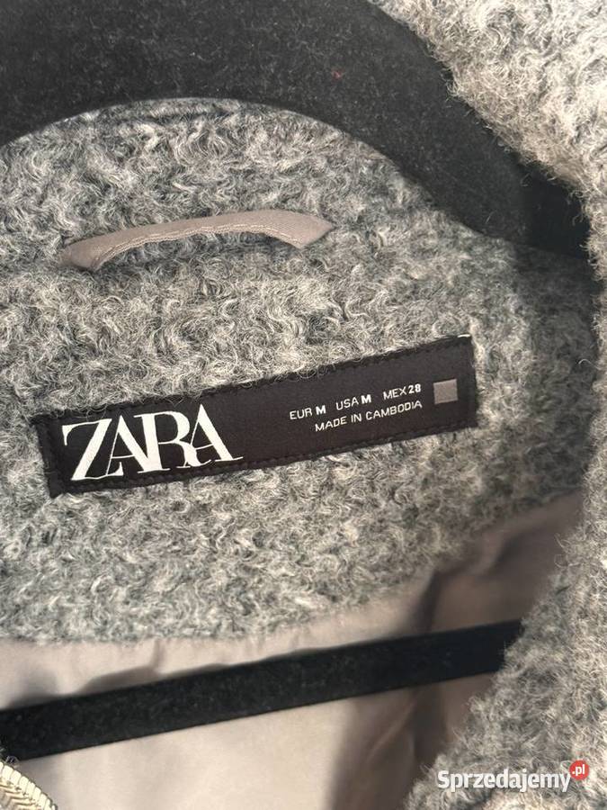 Szara kurtka Zara Warszawa sprzedam
