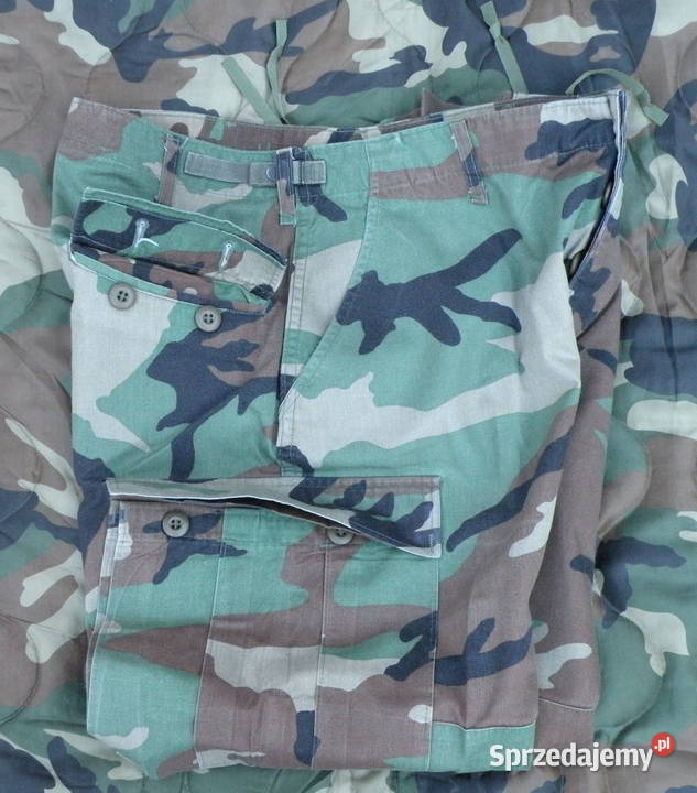 Spodnie bdu woodland medium x short