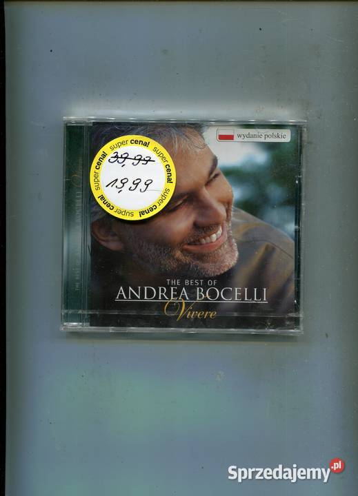 The Best of Andrea Bocelli Vivere Płyta CD 1 płyta Szczecin
