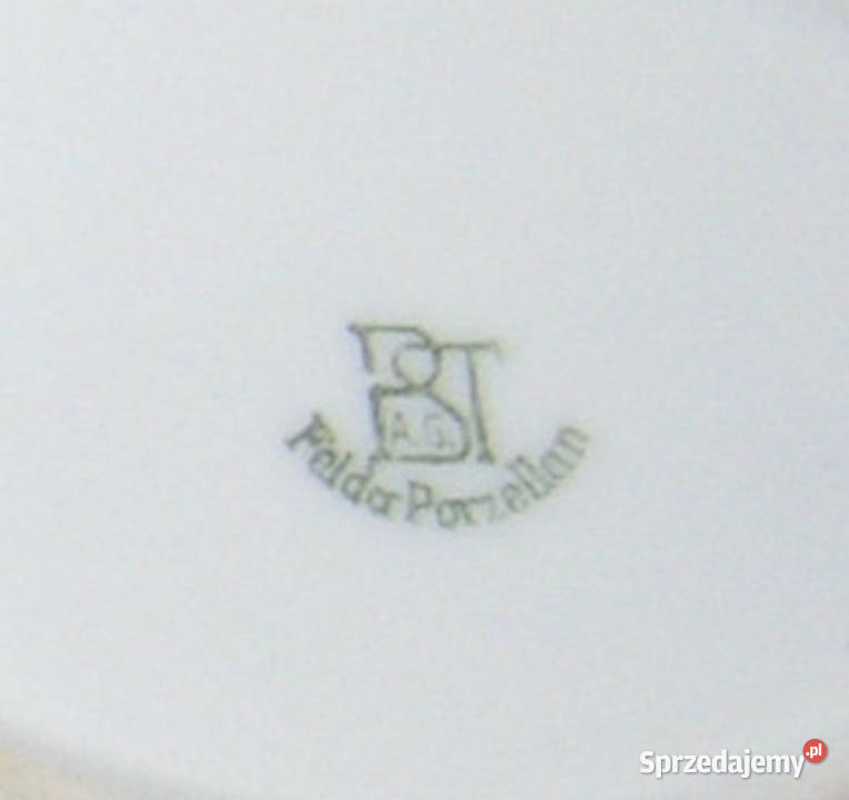 talerzyki listki vintage felda porzellanMD dolnośląskie Bartków