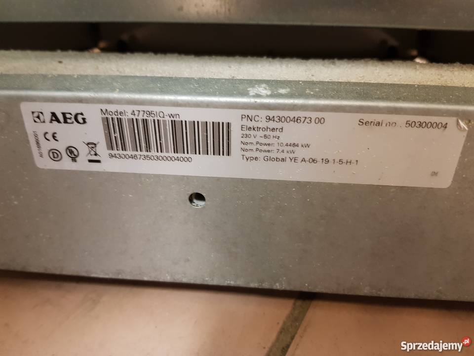 Kuchenka indukcyjna AEG Wrocław