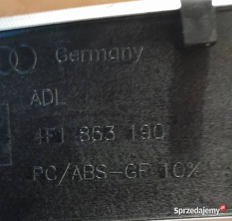 AUDI A6 C6 LISTWA DESKI KONSOLI DEKOR QUATTRO
