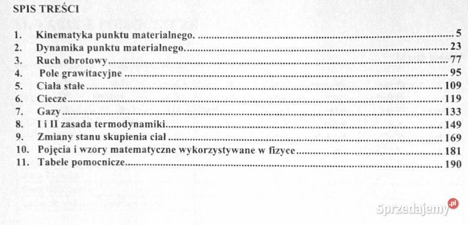Fizyka Wybór testów Tom 1 Andrzej Persona Chełm sprzedam