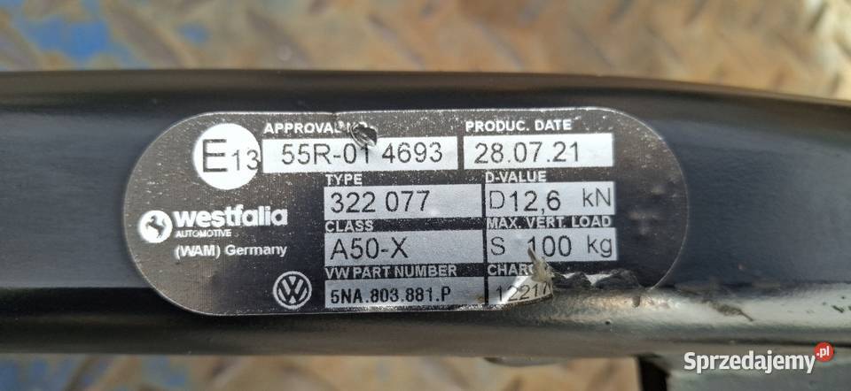 Volkswagen Tiguan Allspace Hak holowniczy Podrzewie sprzedam