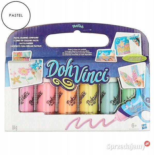 PLAYDOH ciastolina tubki DOH VINCI plastelina Zamość