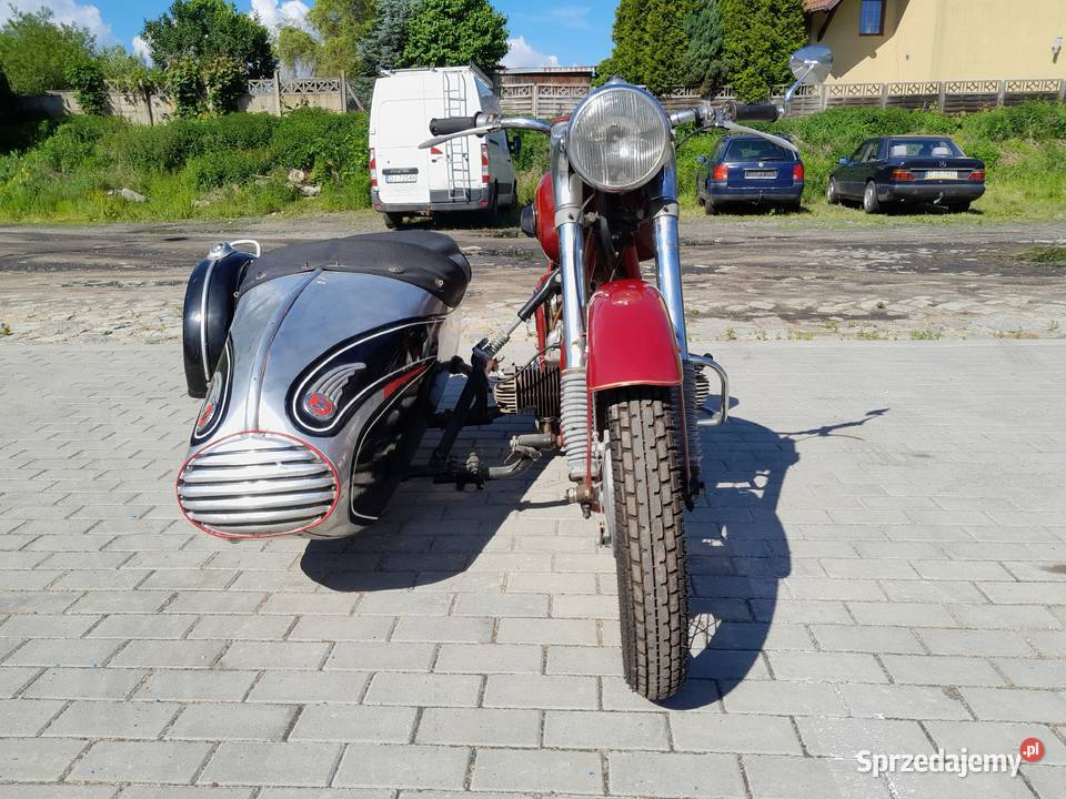 Wózek boczny Wunsche do motocykli Ifa Mz Bk dolnośląskie Jelenia Góra