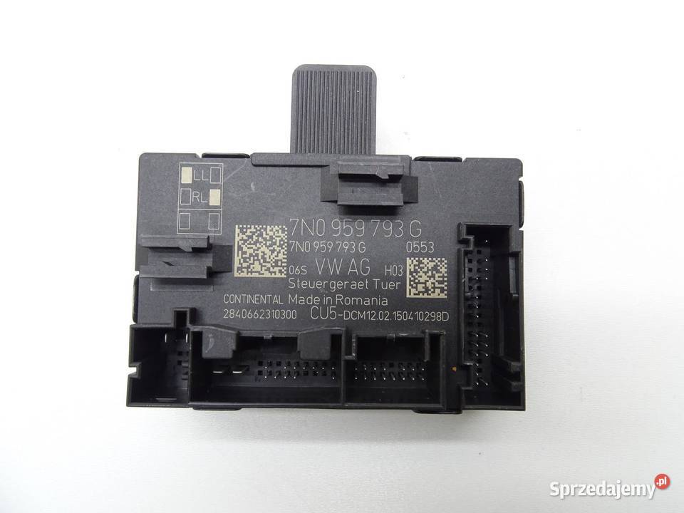 MODUŁ STEROWNIK DRZWI PRZÓD 7N0959793G VW SHARAN