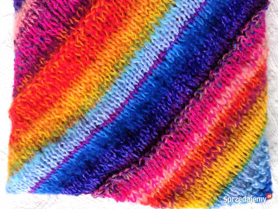 Chusta robiona na drutach Mexico 4 Katowice