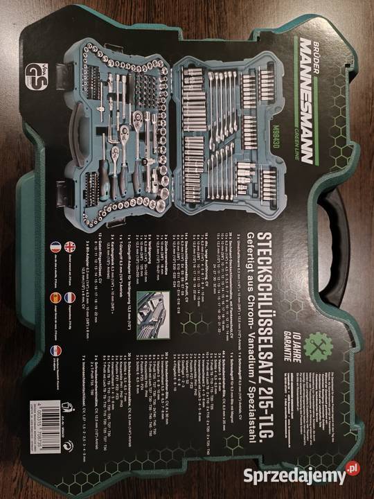 Klucze Brder Mannesmann M984301 Walizka 215 el Hażlach
