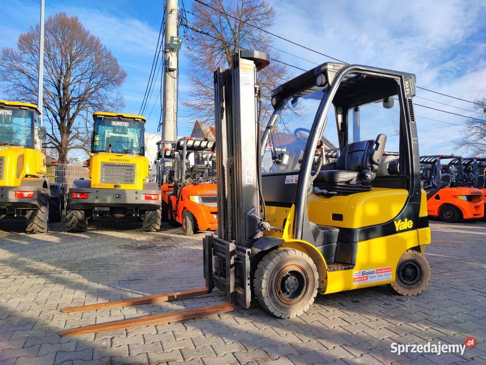 wózek widłowy Yale GLP16VX LPG 16 t triplex 43 m Kęty