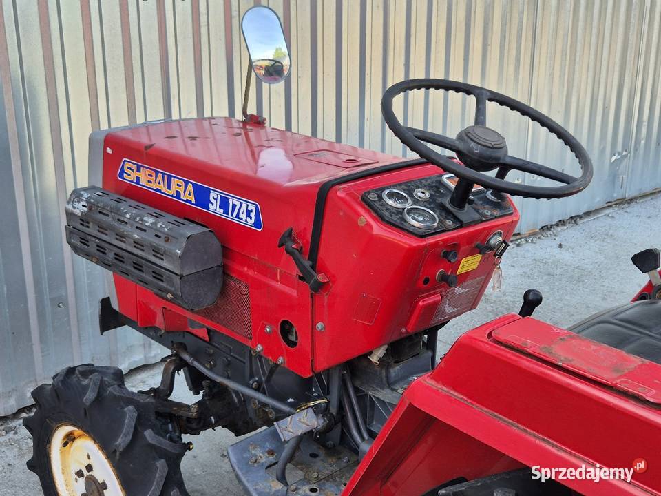 Traktorek traktor SHIBAURA SL1740D 17 44 Napęd 4x4 Małuszyn