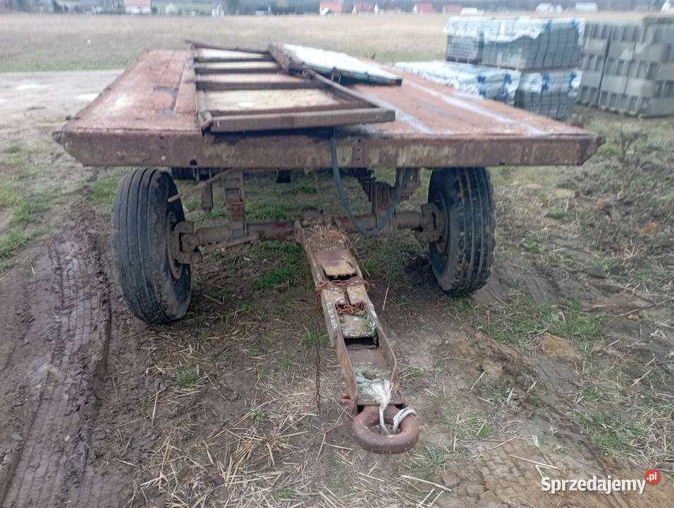 Przyczepa wywrot 3 strony ruska Rolnictwo świętokrzyskie Busko-Zdrój sprzedam