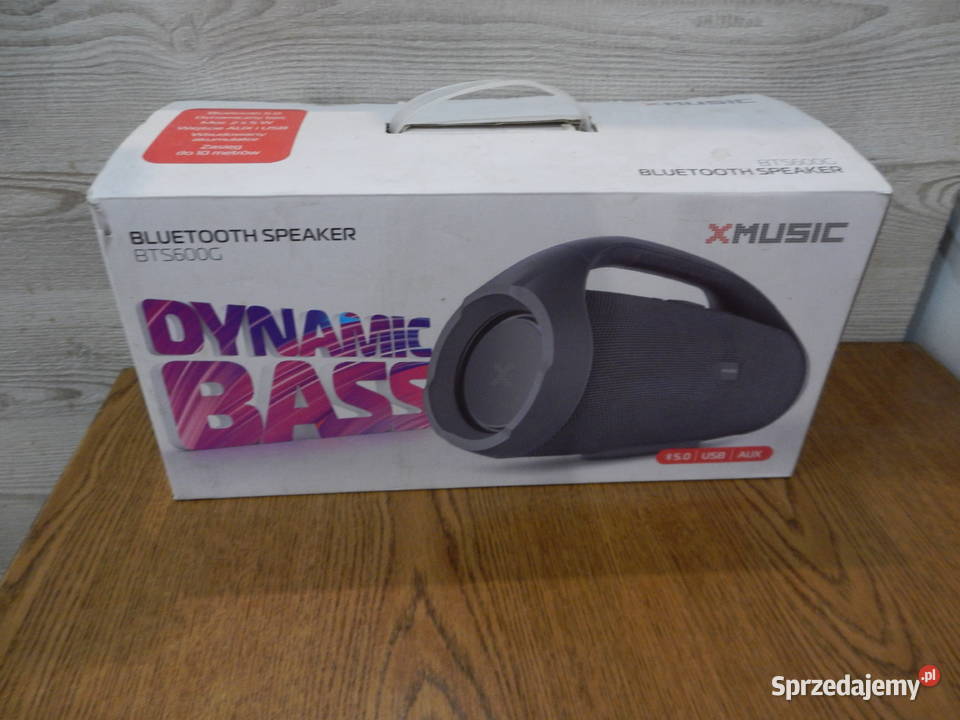 Głośnik Xmusic BTS600G podkarpackie Leżajsk