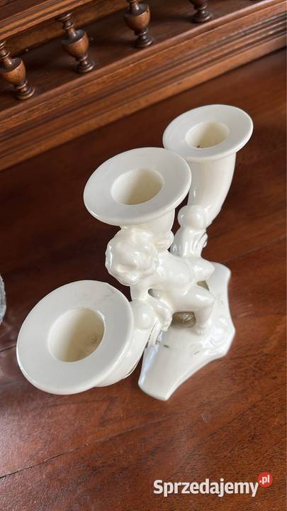 Świecznik z Puto na złotej kuli Bez sygnatury Na Gdańsk