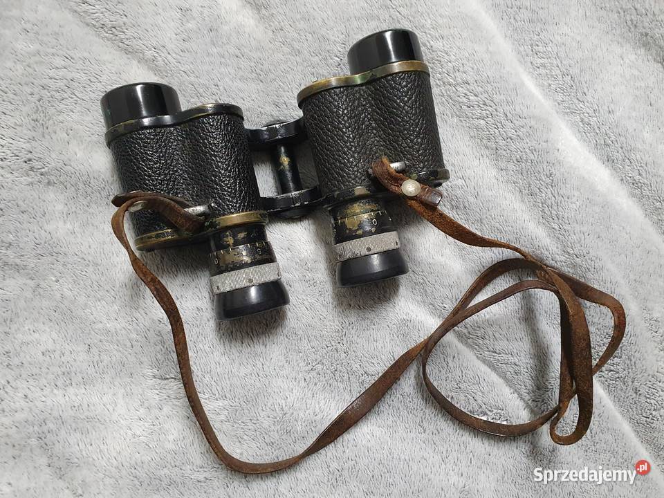 Lornetka Szwajcarska powojenna z opakowaniem pomorskie Gdynia