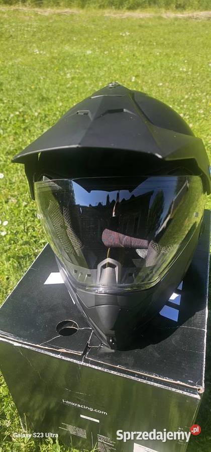 Kask motocyklowy enduro XL Kaski Wojcieszów