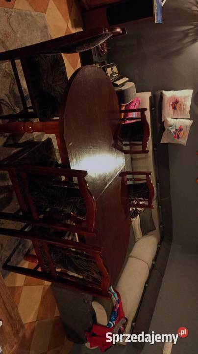 Stół Pokojowy 5 Krzeseł Rzeszów sprzedam