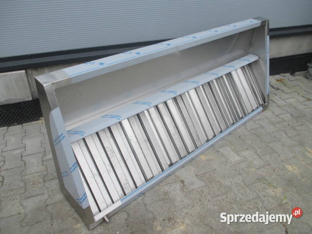 OKAP GASTRONOMICZNY SKOŚNY Z FILTRAMI 2008035 Ostrów Wielkopolski