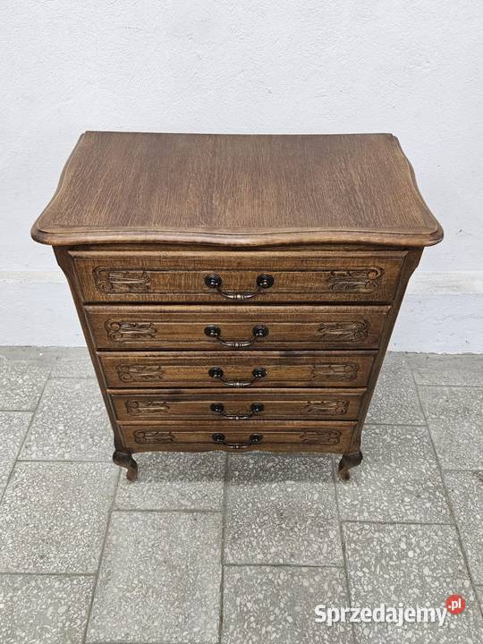 Komoda ludwikowska z szufladami Francja Nowy Sącz