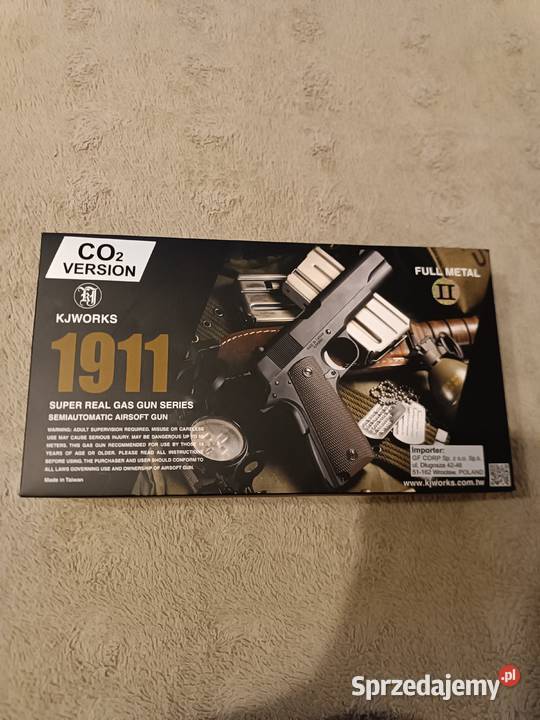 Colt 1911 KJW CO2 ASG Czudec sprzedam