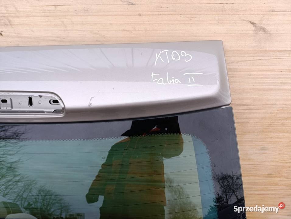SKODA FABAI I LIFT KLAPA TYŁ TYP NADWOZIA LF8H Zbierkowo