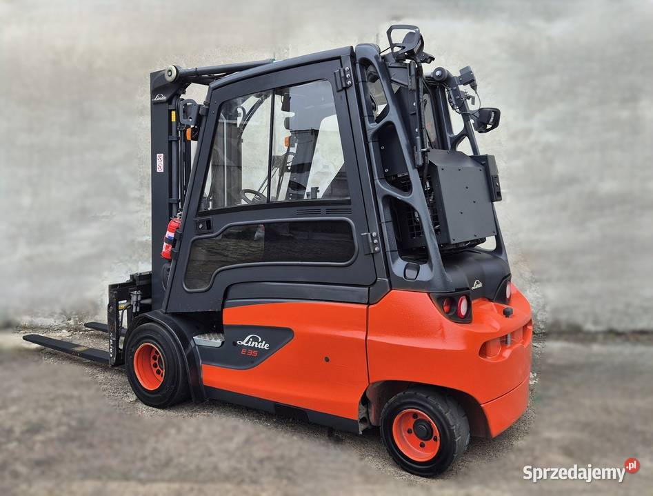 Wózek widłowy elektryczny LINDE E35L 2019r wolny śląskie