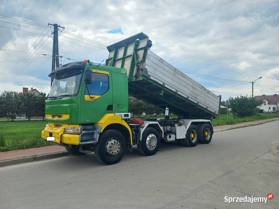 Renault Kerax 420 dci 8X4 Wywrotka 2x Hydroburta Górki