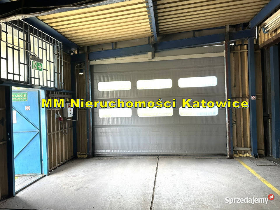 Magazyny z rampami i mediami do wynajęcia Sosnowiec