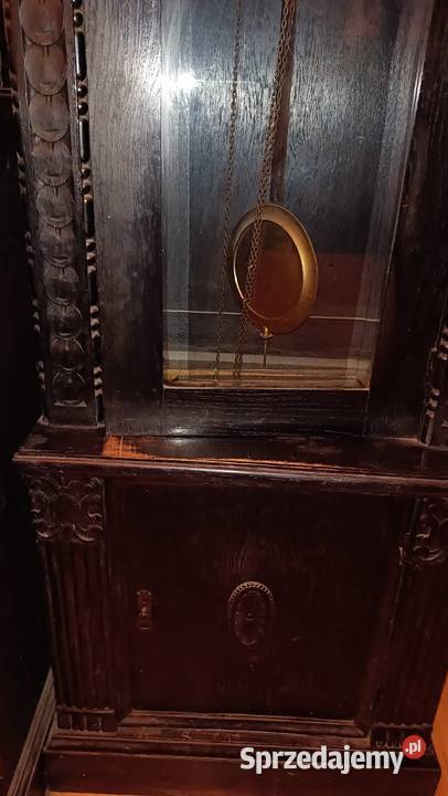 Stary 120 letni zegar stojacy